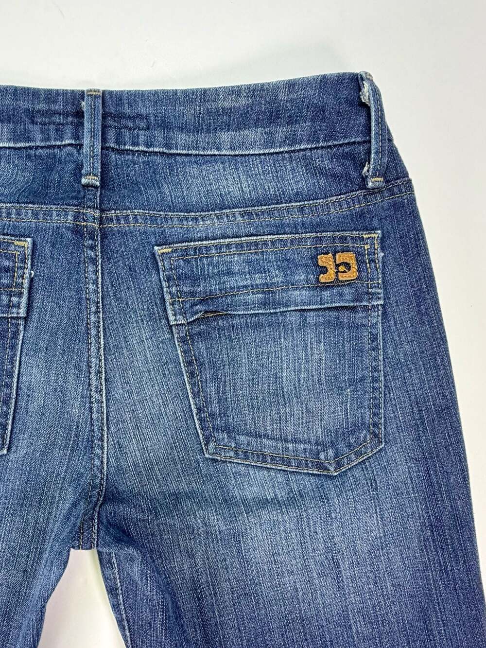 Joe's Jeans Starlet Size 28 Blue Denim Jeans Bootcut/Flare Cut